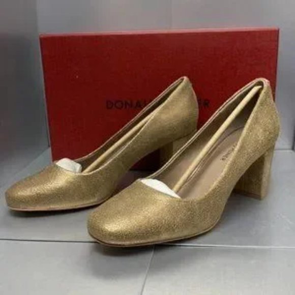 BNWT never Worn Donald Pliner Parris T8 Metalic Bronze - Picture 7 of 10